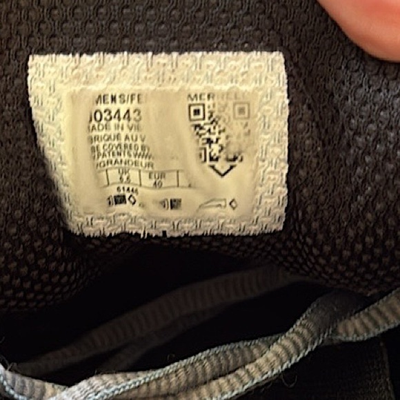 Merrell Siren Edge 3 Wide Width Women’s Hiker in Rock & Bluestone Wide Size 9W - Picture 14 of 15